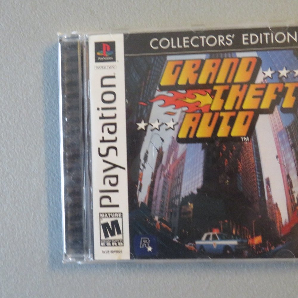 Grand Theft Auto For ps1 Collector's Edition